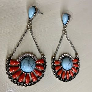 💎 2 For 1 Earrings, Costume Jewelry, Worn Once. ✨